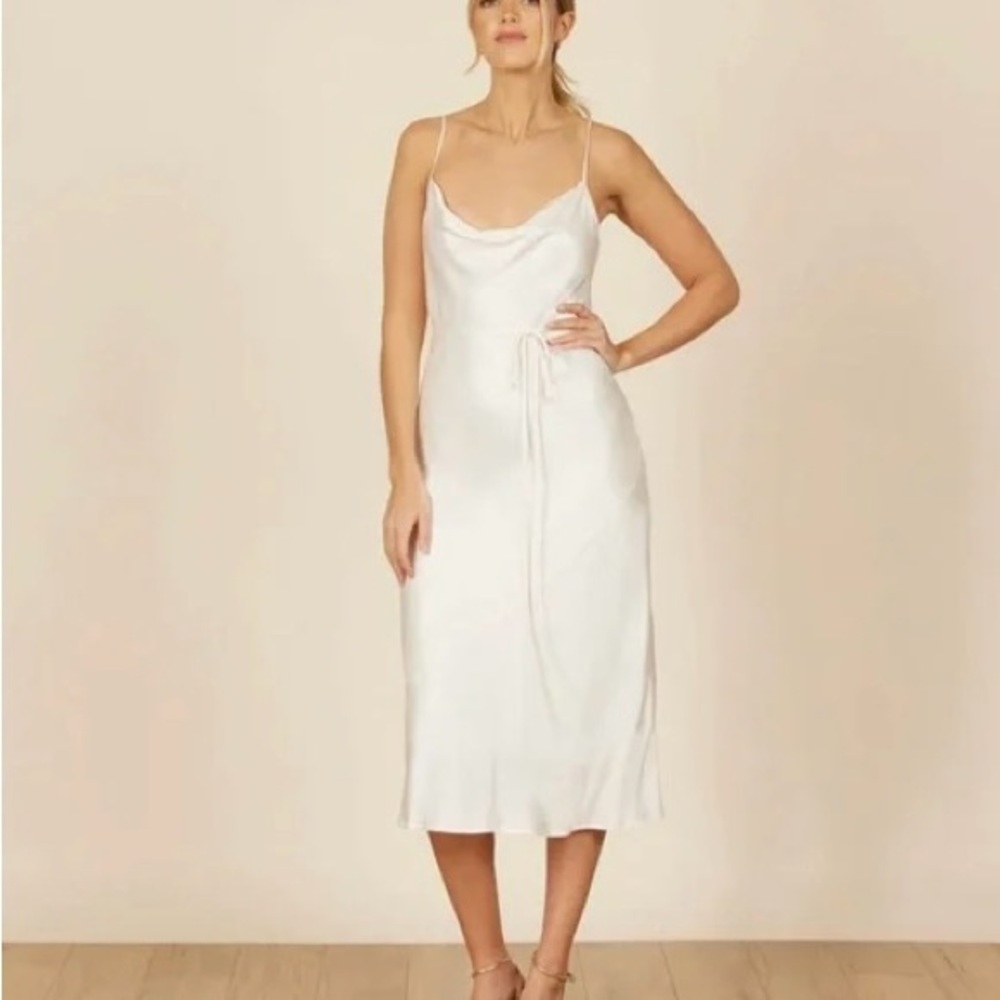 Park & Fifth Cream Maxi Dress